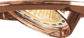 Inteligentny reflektor wpuszczany miedziany z możliwością przechylania, z Wifi GU10 - Edu