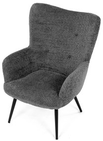 Fotel na uszach GREY2, szary