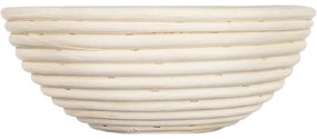 Banquet Okrągła patelnia do chleba naturalna,średnica 21 x wys. 7,5 cm, kwiatek