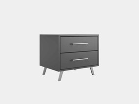 Szafka Nocna 159 ELISE 54 cm Stolik Nocny do Sypialni