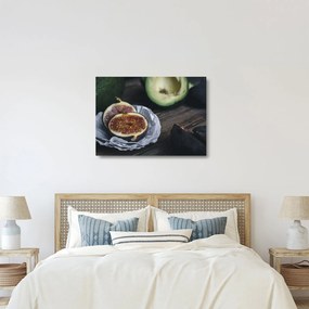 Obraz na szkle fig i awokado (70x50 cm)