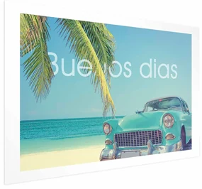 Plakat Buenos dias 42x29,7 cm bez ramy z marginesem ARTGEIST B