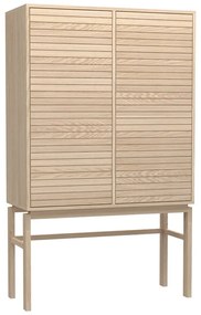 Naturalna szafka w dekorze dębu 91x150 cm Linley – Actona