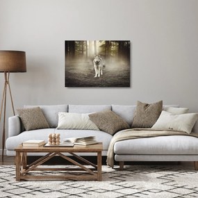 Obraz na szkle - Strażnik leśny (70x50 cm)