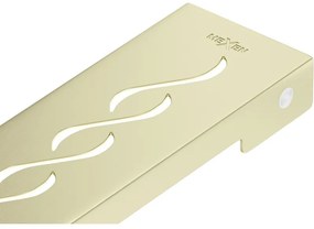 Mexen Flat M18 maskownica do odpływu liniowego 70 cm, złota szczotkowana - 1A23070