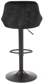 Hoker H-101 VELVET czarny HALMAR