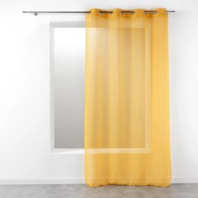 Żółta firanka 140x280 cm Telma – douceur d'intérieur