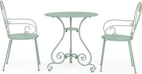 Stalowy okrągły stolik ogrodowy ø 70 cm Etienne – Bizzotto