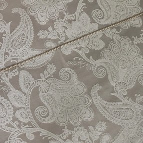 Jasnobrązowa pościel dwuosobowa żakardowa 200x200 cm Opulent Jacquard – Catherine Lansfield