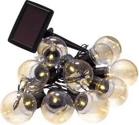 LED solarny łańcuch z 10 żarówkami