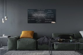 Obraz drukowany na płótnie Tablica z Motywacją