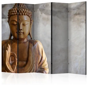 Parawan dwustronny Orient 225x172 cm 5-częściowy szary ARTGEIST B