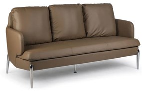 Sofa LUXOR, 3-miejscowa, brązowa