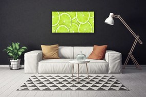Obraz canvas Orzeźwiające Plasterki Limonki