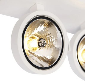 Designowy reflektor biały regulowany 3-punktowy - Go