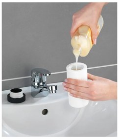 Biały dozownik płynu do naczyń Wenko Squeeze, 250 ml