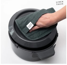 Lniana rękawica kuchenna Forest Green – Linen Tales