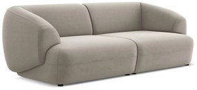 Beżowa aksamitna sofa 232 cm Moana – Makamii