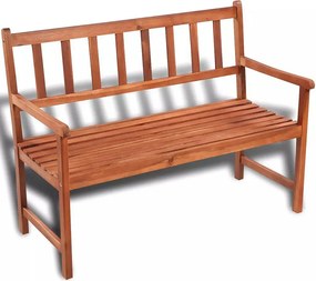 Drewniana ławka ogrodowa- brązowa E6-T35