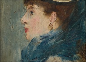 Obraz - Edouard Manet, Portrait of a Lady, reprodukcje (70x50 cm)