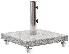 Szara granitowa podstawa do parasola ogrodowego S3-L97