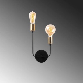 Czarny kinkiet Dolma – Opviq lights