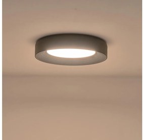 LED Plafon MOONLIGHT LED/40W/230V 3000K czarny śr. 50 cm