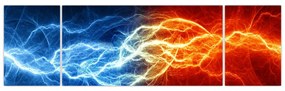 Obraz napięcia elektrycznego (170x50 cm)