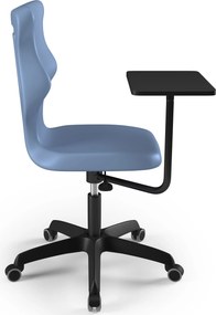 Krzesło szkolne dla uczniów Twist Plus z pulpitem rozmiar 5-6