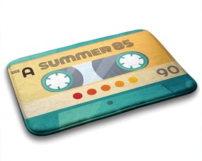 Dywanik łazienkowy antypoślizgowy Dywanik łazienkowy antypoślizgowy Kaseta Retro