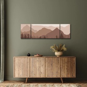 Obraz - Góry Brunatne N⁰1 (170x50 cm)