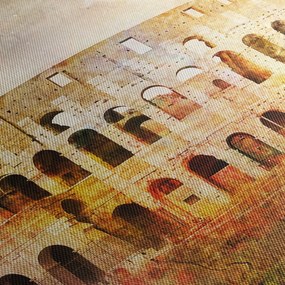Obraz - Malarstwo cyfrowe, Koloseum, Rzym, Włochy (170x50 cm)