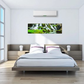 Obraz - wodospady (170x50 cm)