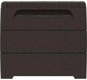 Duramax Skrzynia ogrodowa Durabox brązowy, 416 l