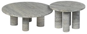 Kamienny okrągły stolik ø 52 cm Volos – Blomus