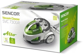Sencor SVC 730GR-EUE2 odkurzacz podłogowy zielony