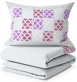 PrzytulneMieszkanie.pl PrzytulneMieszkanie.pl Pościel z mikrosatyny VELLARI, jasnoszara Rozmiar pościeli: 70 x 90 cm | 140 x 200 cm