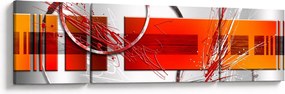 Abstrakcyjny obraz (170x50 cm)