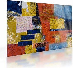 Obraz na szkle - Abstrakcja (70x50 cm)