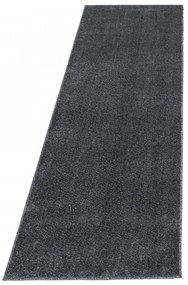 Dywan jednolity Ata szary 80 cm x 250 cm