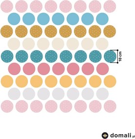 Naklejki na ścianę - Kropki I