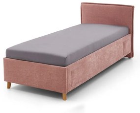 Różowe łóżko dziecięce ze schowkiem 90x200 cm Fun – Meise Möbel