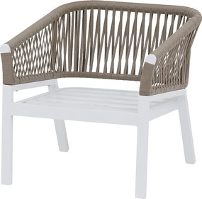 Zestaw aluminiowy dla 5 osób COLUMBIA (biały)