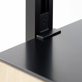 Czarny regał w dekorze dębu 94x210 cm Edge by Hammel – Hammel Furniture