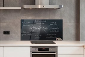 Szklany Panel Tablica z Motywacją
