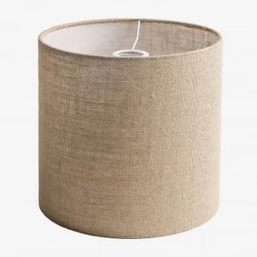Abażur Z Tkaniny Arlina Nature & Ø30 Cm - ↑30 Cm - Sklum
