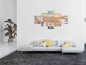 Obraz - Brama Brandenburska, Berlin, Niemcy (125x70 cm)