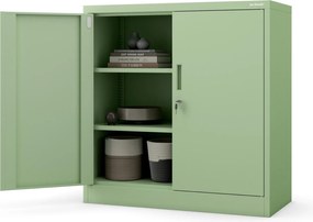 Szafka biurowa Fresh Style Beata 90x40x93 cm pastelowy zielony