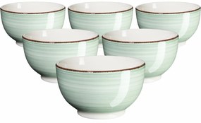 Mäser Zestaw 6 misek Bel Tempo 14 cm, zielone