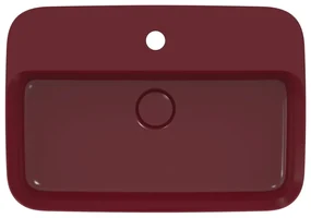 Bordowa ceramiczna umywalka 55x38 cm Ipalyss – Ideal Standard